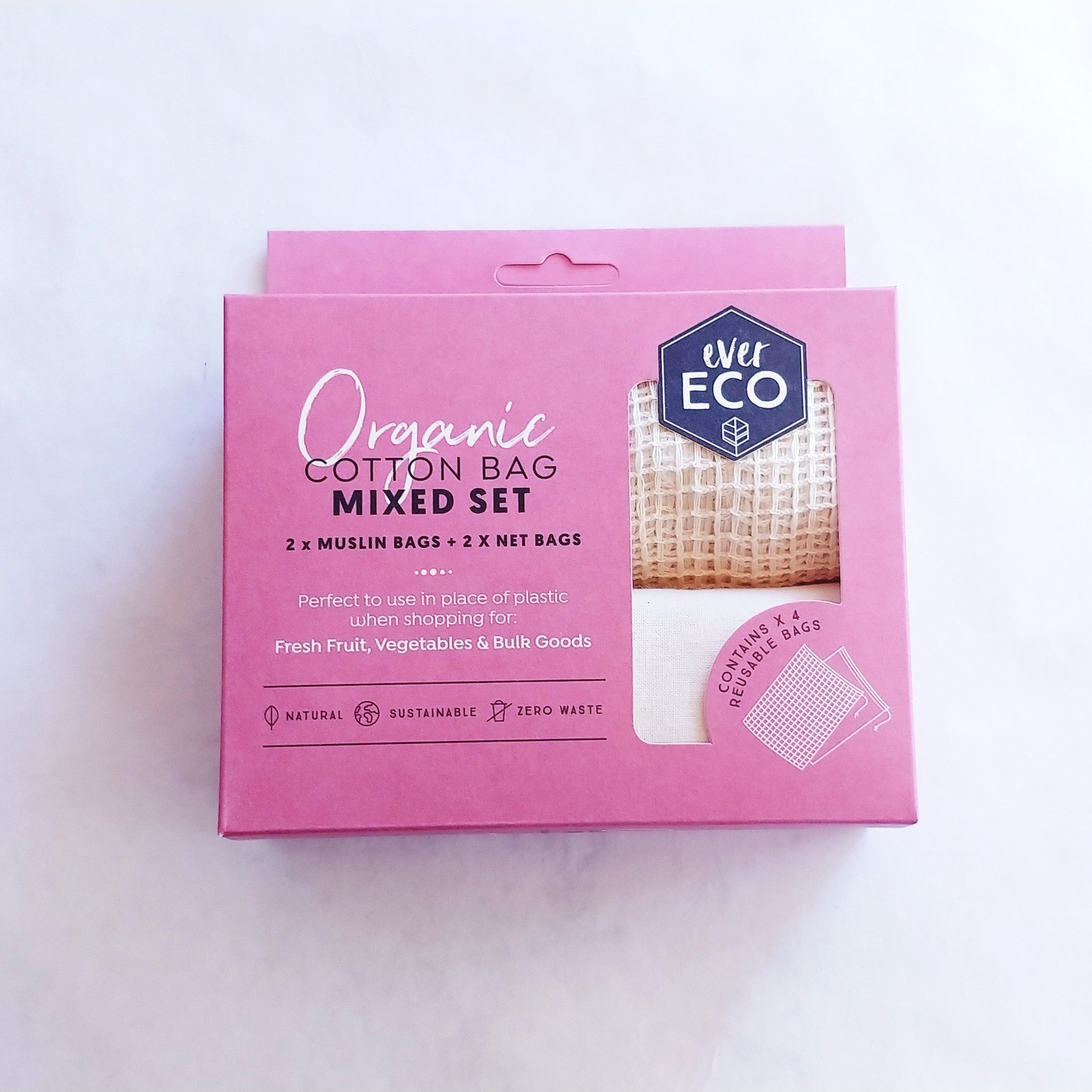 Ever Eco Organic Cotton Bag Mixed Set