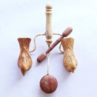 Chun Mo - Bird Trident with mallet.