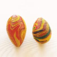 Marbled  Rattan Shaker (medium)