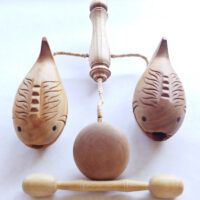 Chun Mo - Fish Trident with mallet.