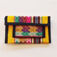 Manta Cotton-Woven Wallet