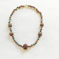 Ravens Jewellery  -Reuse Karma Free crystals and Casaurina Nut center.