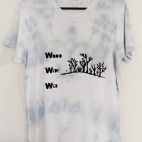 Naturally Dyed With Plants - Wood Wide Web- Organic Cotton (GOTS) - Large (Womens)