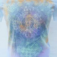 Naturally Dyed With Plants/Eco Ink-  - Organic Cotton (GOTS) -11-12 year old