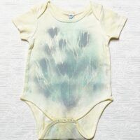 Natural Dye and Eco Friendly Ink - Mushroom - Organic Cotton (GOTS) Baby Lap T-Shirt (3-6 months)