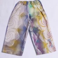 Hand Made GOTS Certified Organic Eco Print - Pants (Infant 3 years old)