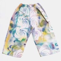 Hand Made GOTS Certified Organic Eco Print - Pants (Infant 3 years old)
