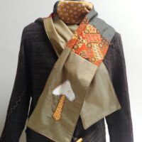 Forest Mushroom Scarf