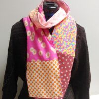 Colourful Pinky Hues Scarf